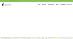 Desktop Screenshot of greencommunities-cr.org